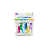 Paperdreams party roltong - party dots - 10cm papier plastic- pak a 6 stuks - afbeelding 1