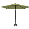 Madison parasol mykanos push-up 250cm sage green