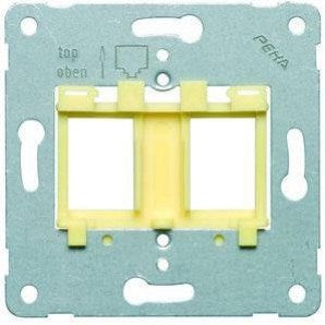 Enzo peha draagframe 2xrj45 voor utp keystone - 4601170