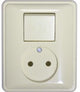 Peha inbouw combinatie wissel creme - 4602020