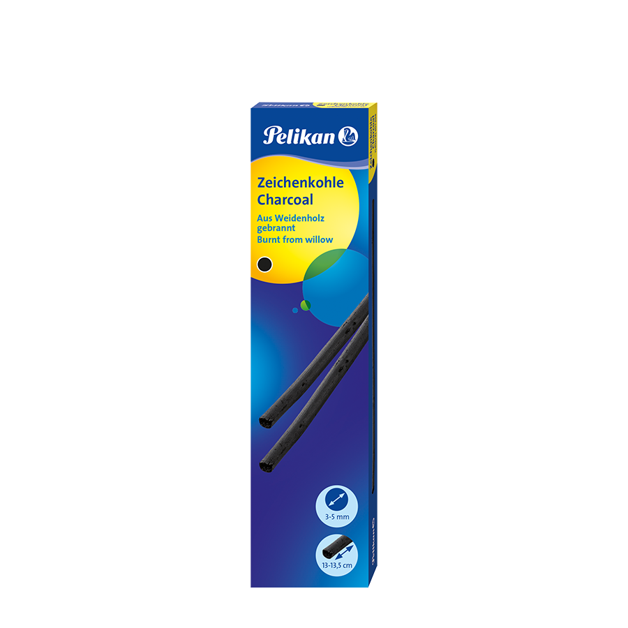 Pelikan houtskool 4 stuks