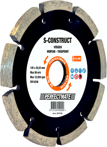 Perfectmate voegenfrees 150mm asgat 22.23mm | 1 stuk - epv0732