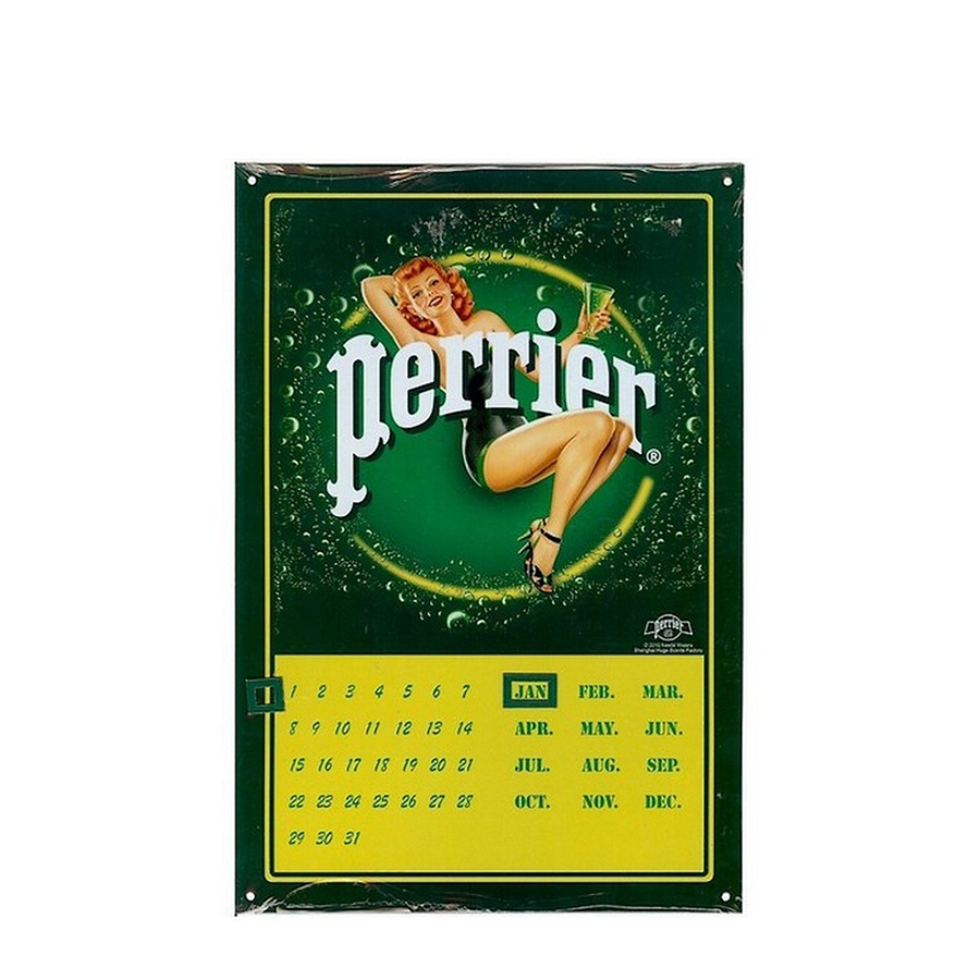 Perrier pin-up kalender 31x21cm