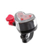 PexKids fietsbel Hartje chroom-roze