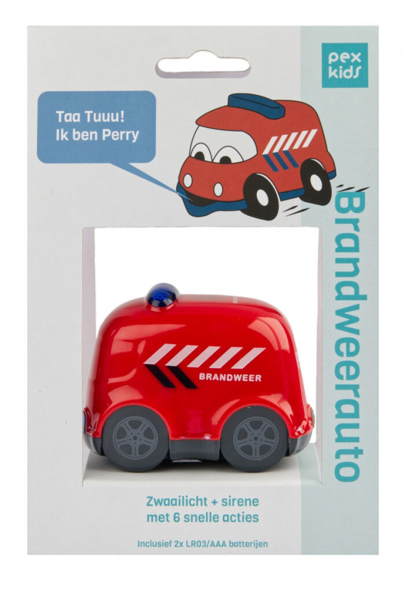 Toeter Pexkids Brandweerauto Perry