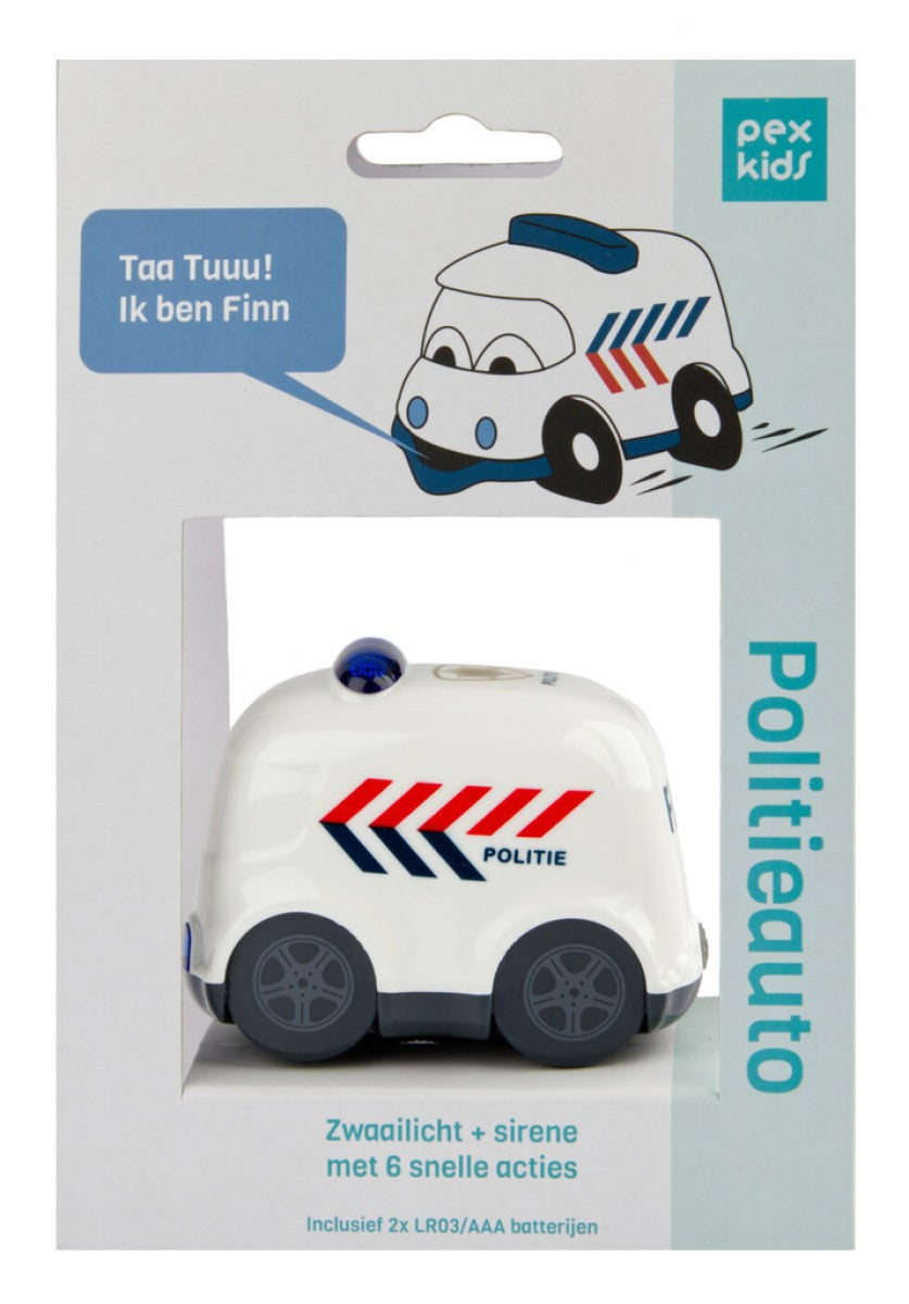 Toeter Pexkids Politieauto Finn