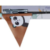 Beveiligingsvlag Pexkids Panda Braun met een Panda -print
