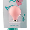Fietshoorn lokken pexkids - groen met roze bal