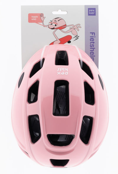 Pexkids kinderhelm in-mold 52-56cm roze