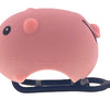 Pexkids fietstoeter varken met led lamp usb roze