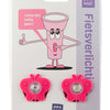 Pexkids verlichtingsset led vlinder met siliconen strap - rood