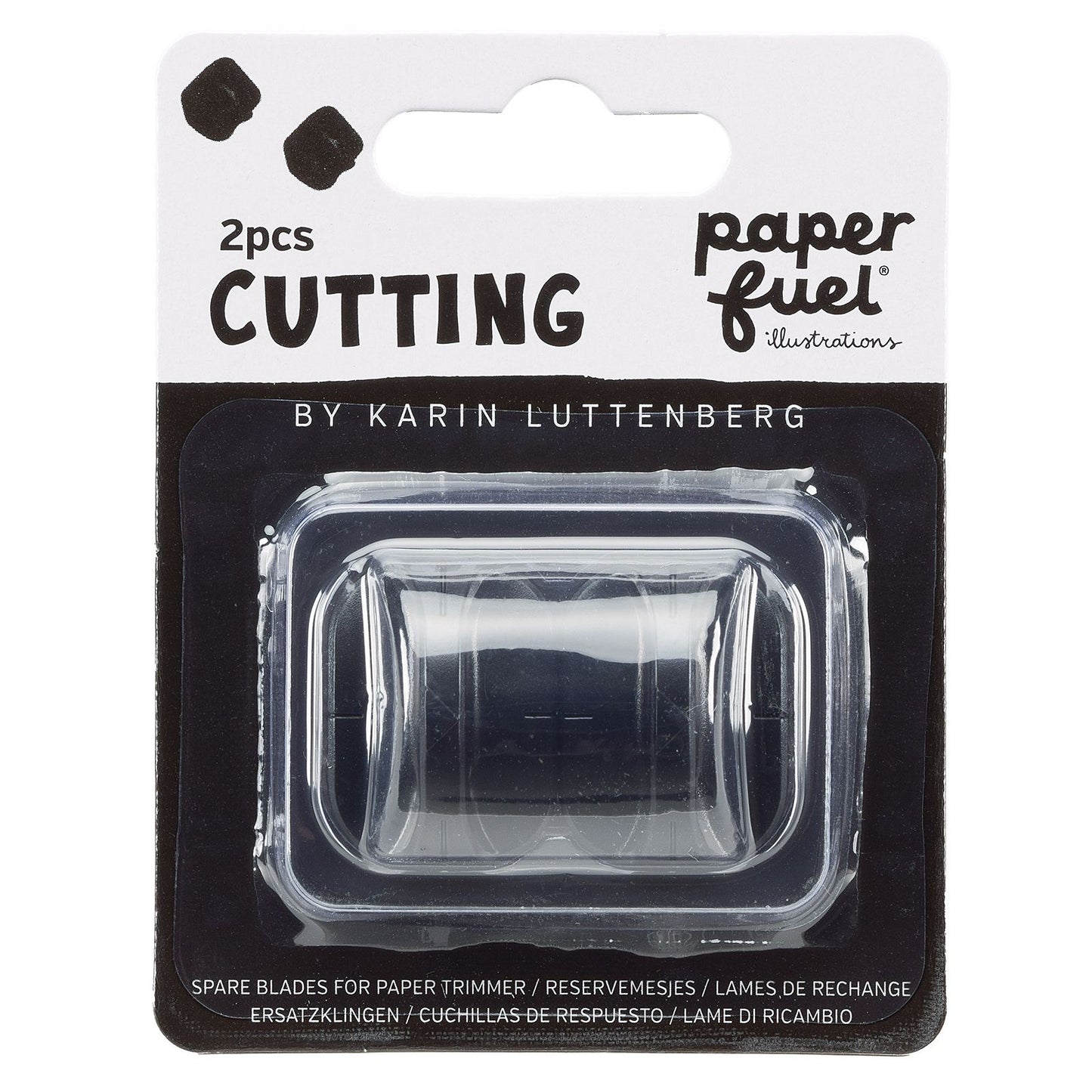 Paperfuel • reservemesjes voor papiersnijder 2stuks