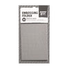 Paperfuel • embossing sjabloon a6 solid as a rock