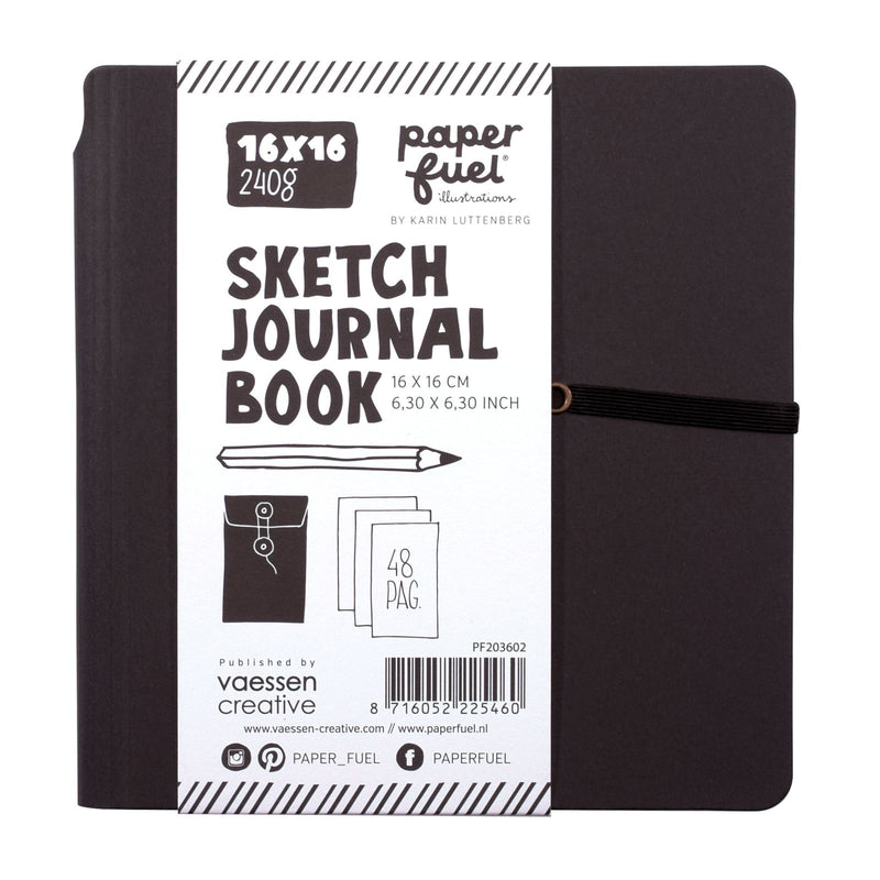 Paperfuel • journal notebook 16x16cm