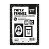 Paperfuel • papieren lijstjes 16 vellen zwart
