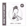 Paperfuel • blanco kaartenblok draw the day away 300g 13x13cm 40 vellen