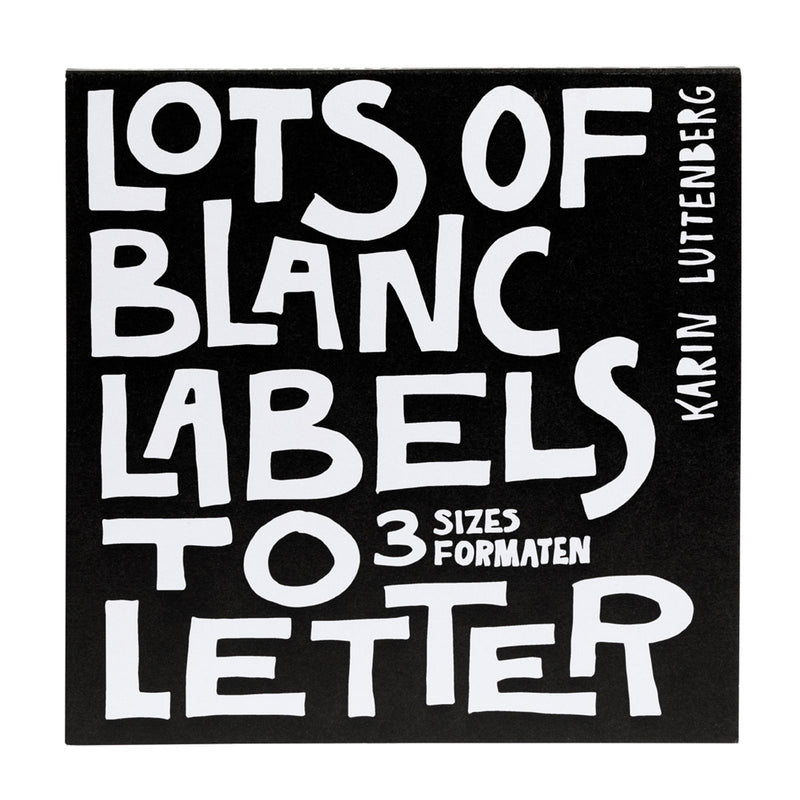 Paperfuel • labelblok lots of blank labels to letter 300g 135 vellen