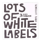 Paperfuel • labelblok lots of white labels 300g wit 135 vellen - afbeelding 1