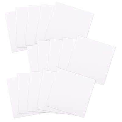 Paperfuel • tekenpapier 6x6cm 250gr wit 15vellen