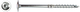 Pgb-europe pfs+ | pfs flenskophoutschroef t40 ø 8x200 zn | 50 st pfettg001008002003