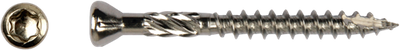 Pgb-europe pfs+ | rvs hardhoutschroef vzk-t ø 5,00x50 c2 t-25 | 50 st - pfwhtgc00005000503