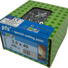 Pgb-europe pfs+ | spaanplaatschroef pfs+ vzk-t ø 3,5x40 zn - pfwvtv001003500403