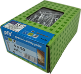 Pgb-europe pfs+ | spaanplaatschroef pfs+ vzk-t ø 4,0x60 zn - 200 stuks - pfwvtv001004000603 - afbeelding 1