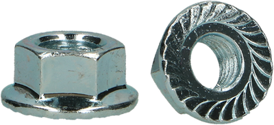 Pgb-europe pgb-fasteners | gekartelde moer kl8 d6923 m5 zn | 200 st - 0000gm80100503