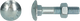 Pgb-europe pgb-fasteners | houtbout 4.8 din 603 555 m 6x30 zn | 200 st 603001006000303