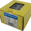 Pgb-europe pgb-fasteners | spaanplaatschroef ø 4,0x40 mm pozidrive pz2 - voldraad verzinkt | 200 st - pgwvzv001004000403