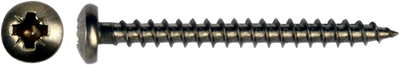 Pgb-europe pgb-fasteners | universele schroef cilinderkop panhead ø 3,5x30 a2 pz2 pgwczva00003500303