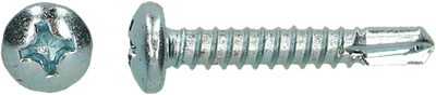 Pgb-europe pgb-fasteners | zelfborende schroef din 7504m-h ø 3,50x13 zn | 200 st - 07504m001003501303