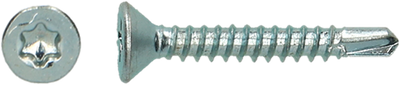 Pgb-europe pgb-fasteners | zelfborende schroef vk d7504o-t ø 5,50x50 zn t25 | 200 st 7504ot001005505003