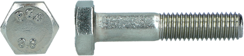 Pgb-europe pgb-fasteners | zeskantbout 8.8 din 931 m12x100 zn | 50 st 931801012001003