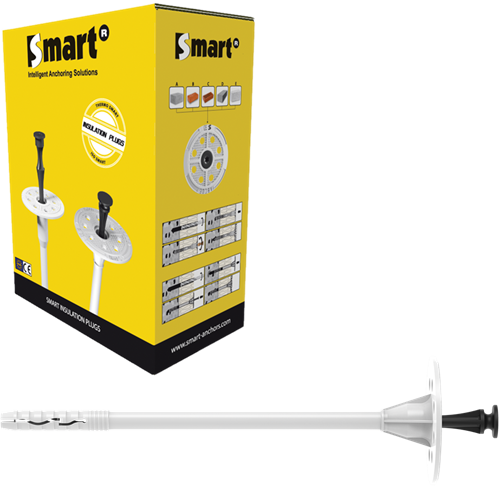 Pgb-europe smart | iso smart s-iph kunststof nagel 10x140 | 200 st - sm0iphn001001403
