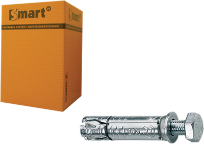 Pgb-europe smart | keilbout met tapbout m12x20x90 zn | 25 st sm000t0011200903