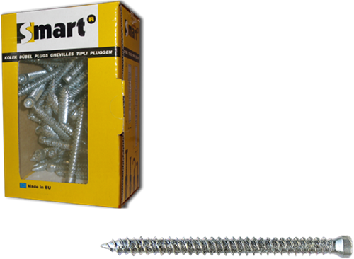 Pgb-europe smart | kozijnschroef ck-t30 ø 7,50x82 zn | 100 st sm0wsc001075082e