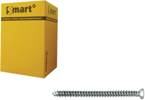 Pgb-europe smart | kozijnschroef vzk-t30 ø 7,50x112 zn | 100 st sm0wsf0010751123