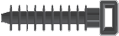 Pgb-europe smart | muurplug vr kabelbinder kunstof 10x43 sm0plgn001000435