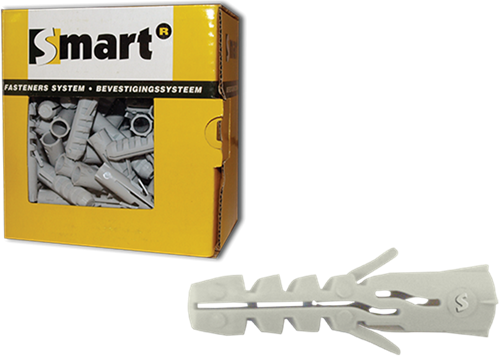 Pgb-europe smart | nylon spreidplug zndr boord smart ø 6x30 | 100 st sm000pn00060030e