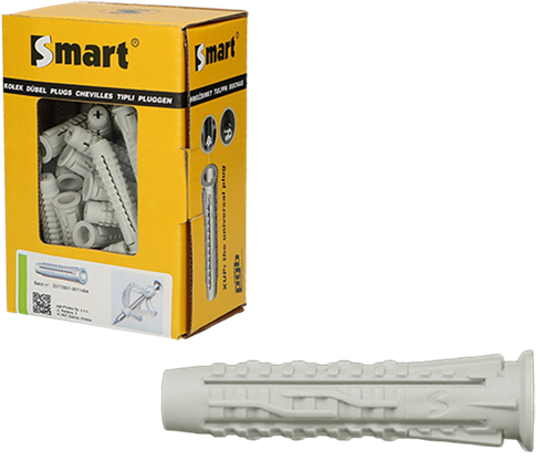 Pgb-europe smart | nylon universeelplug smart xup 6x30 | 100 st sm0xupn00060030e
