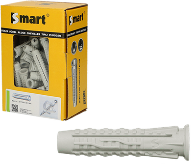 Pgb-europe smart | nylon universeelplug smart xup 6x30 | 100 st sm0xupn00060030e