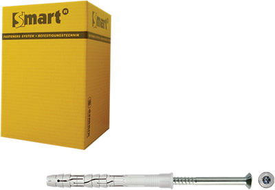 Pgb-europe smart | raamplug +schroef vzk tx ø 10x230 nzn | 25 st - sm0rptn011002303
