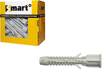 Pgb-europe smart | universeelplug met boord ø 8x50 ny | 50 st - sm00upn00080050e