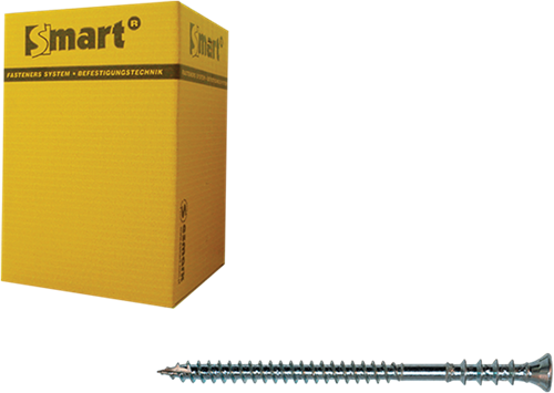 Pgb-europe smart | zelfb. regelschroef smart vzk 6x100 zn | 100 st sm0asf0010601003