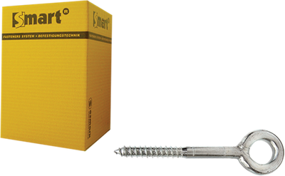 Pgb-europe smart | zware schroefoog gelast ø 12x90 zn | 50 st - sm0scf0011200903
