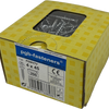 Pgb-europe pgb-fasteners universele spaanplaatschroef vk-t voldraad verzonken kop ø4,0x45 zn tx20 | 200 st | pgwvtv001004000453