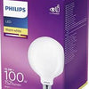 Philips led globe g120 e27 10,5-100w 2700k filament mat - led3828