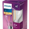 Philips led gls e27 1,5-15w 2700k filament helder blister - 5102491