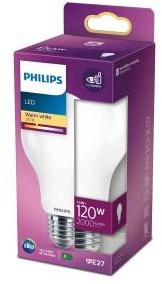 Philips led lamp mat - 120 w - e27 - warmwit licht